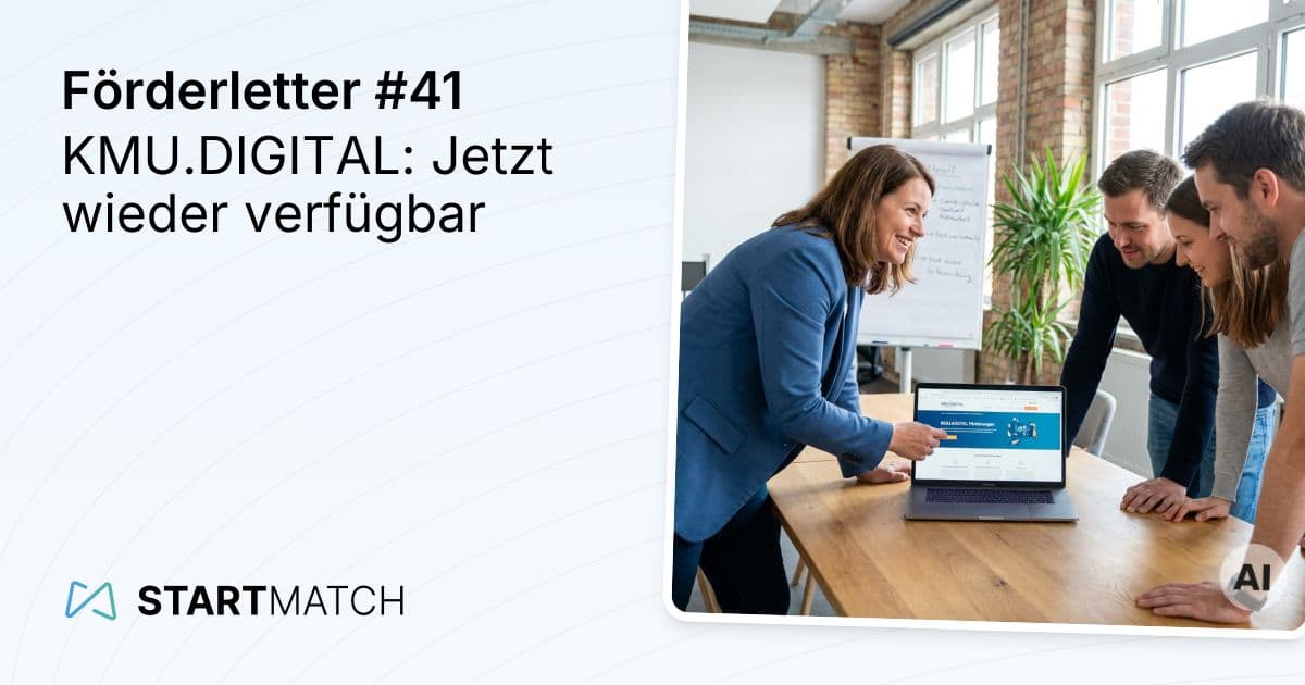 KMU.DIGITAL: Jetzt wieder verfügbar